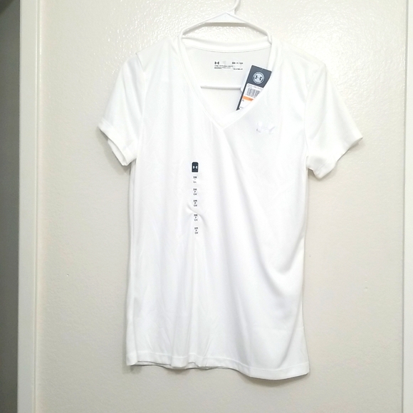 NWT Under Armour Women's White Top size Small - Picture 3 of 7